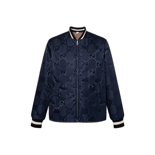 GUCCI FW22 Куртки и пальто Мужской Темно-синий