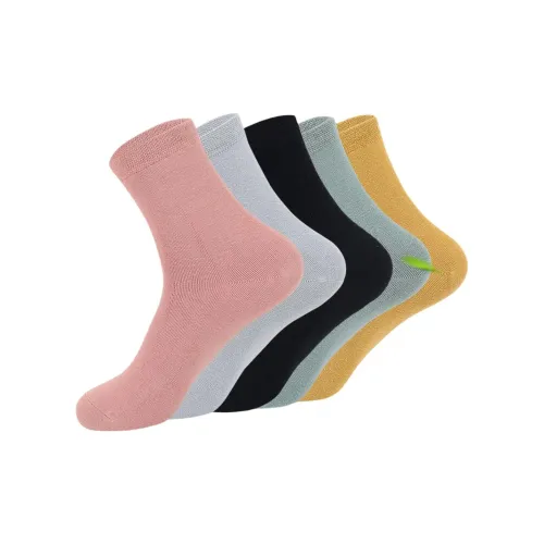 MAXDAVID W108 Смешанный цвет Женские носки до икры MID