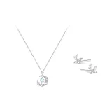 Березовый Ветер Чимы Ожерелье + Серьги с Бабочкой Одежда Наборы