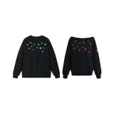 Мужской Черный Круглый вырез / Женский Черный Асимметричный вырез