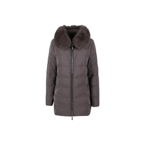 Moorer Серый Фиолетовый Женский Куртки