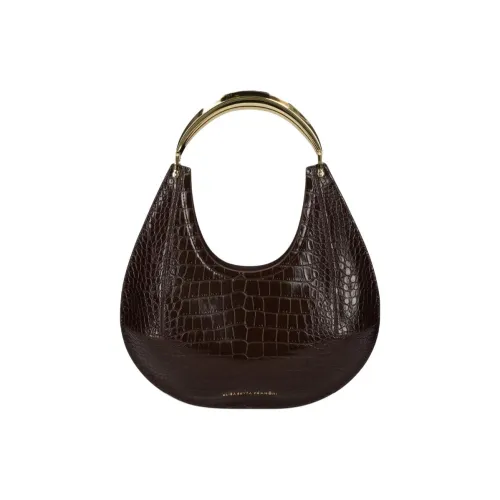 Elisabetta Franchi Полиуретан Сумка Средняя Женская Умбра