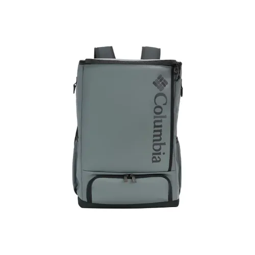 Columbia Polyester Backpack Unisex Gray Black Колумбия Полиэстер Рюкзак Унисекс Серый Черный