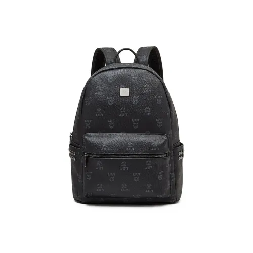 Old Man's Head Рюкзак из синтетической кожи унисекс черный