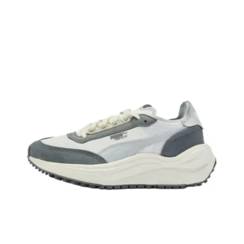 PUMA Rider Support Low Top Повседневная обувь Унисекс Белый Серый