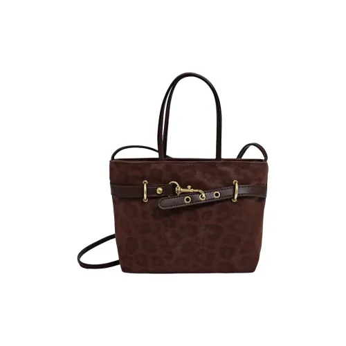 Gerlanx Exclusive Design Сумка Женская Леопардовый принт Кофейный Черный с леопардовым принтом