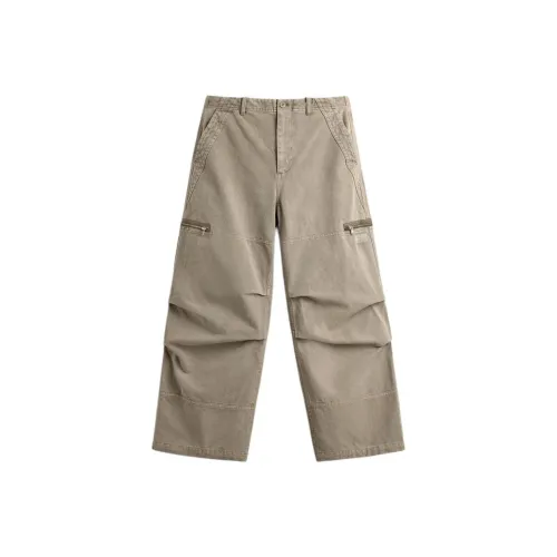 ZARA Gray Мужские Карго Брюки