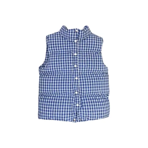 Wang Leshi Синий Женский жилет