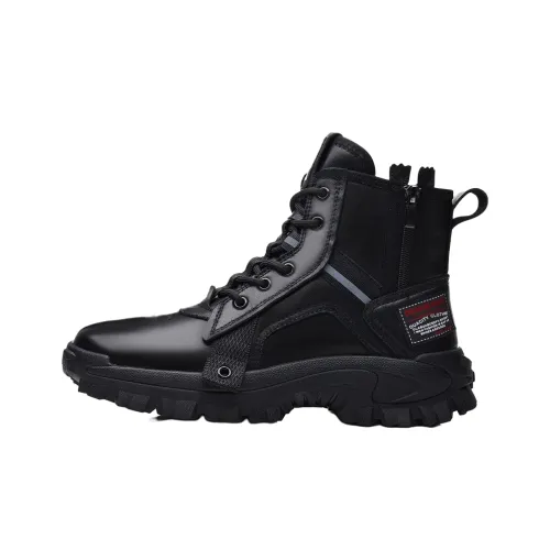 GIHO Повседневная Утепленная Обувь Мужская Черная