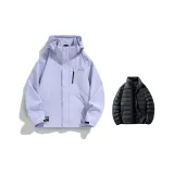 Фиолетовый (с пуховыми подкладками).