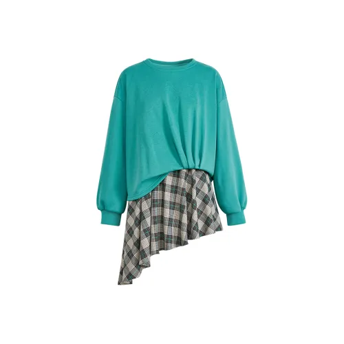 KUOSE Зеленый Женский Свитшот