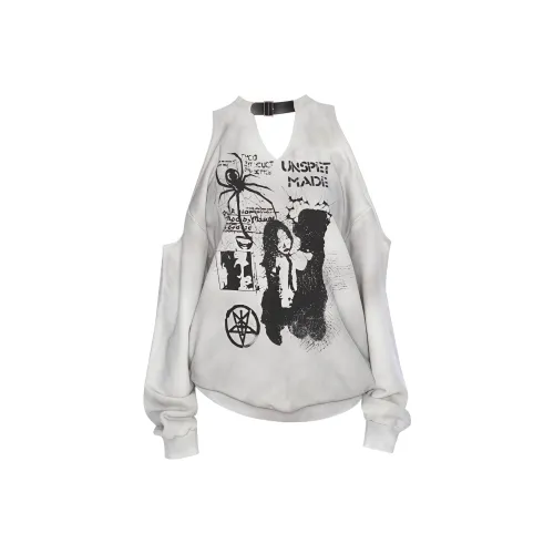 VKXOW Белый Женский Свитшот