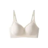 Бежево-абрикосовый Белый