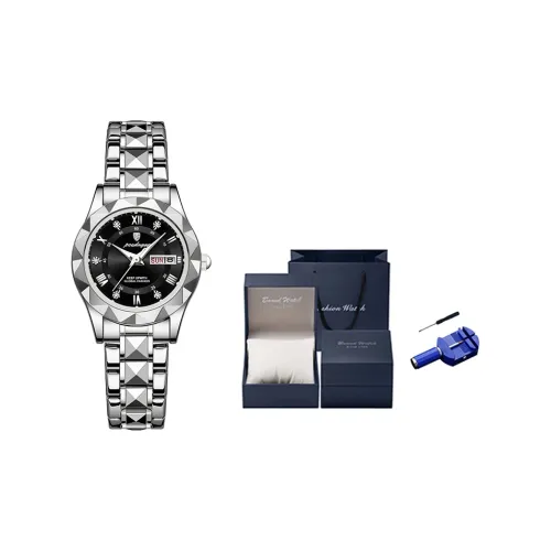 POEDAGAR Кварцевый механизм Часы Женские Белый циферблат