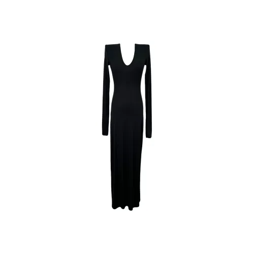 Udon House Длинное платье с длинными рукавами женское