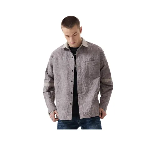 NITENG Хаки Унисекс Рубашки