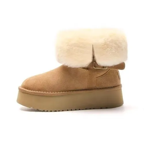 AFJI Сноубутсы Каштановые Женские