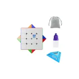 [Двойная дорожка Магнитный Кубик Рубика Edition] V7+ Кубики Рубика Мешок для хранения/Подставка/Смазка