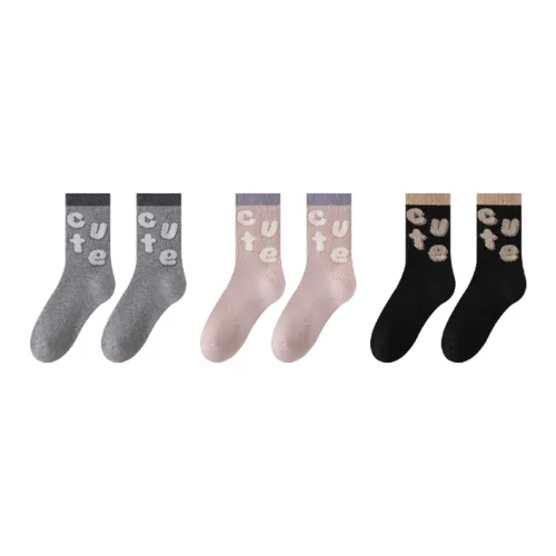 YUZHAOLIN Носки Crew Женские Combo Set