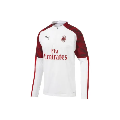 PUMA AC MILAN 19 20 Т Рубашка Мужская Белая