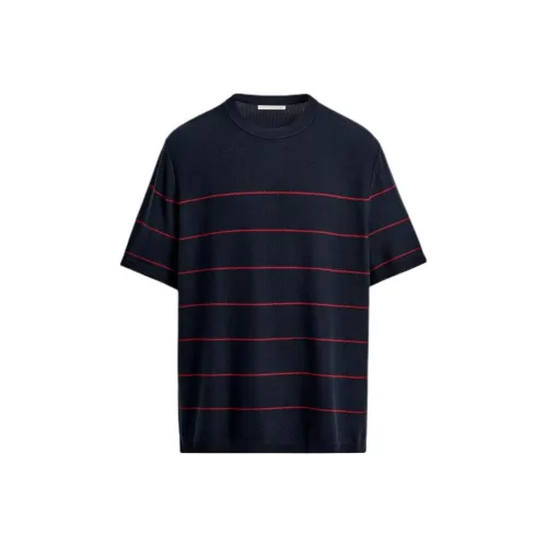 ZARA Красные Полосы Мужская Футболка