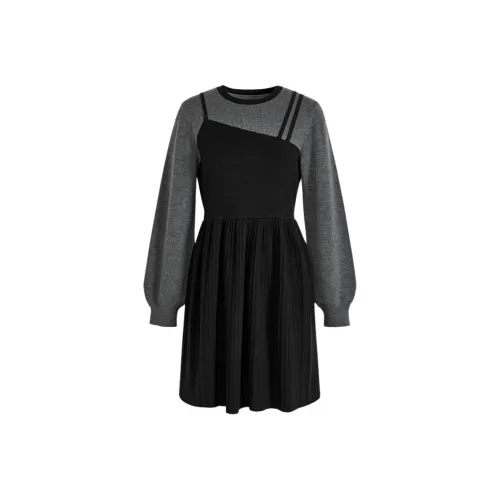 KUOSE Длинное платье с длинными рукавами женское