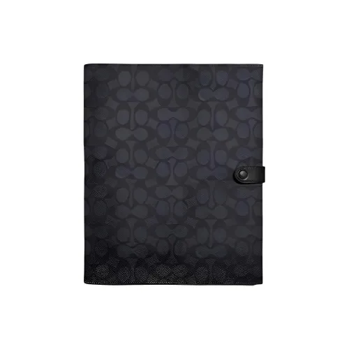 COACH Portfolio Мужской Угольный Черный Монограмма
