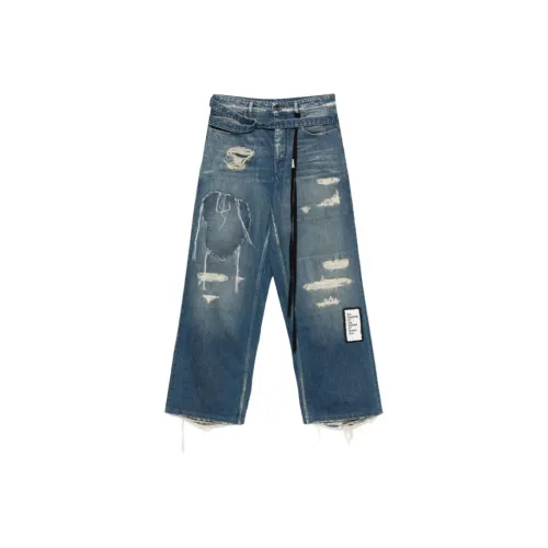 Ann Demeulemeester SS25 Джинсы Мужские