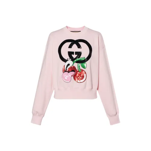 GUCCI SS24 Свитшот Женский Розовый