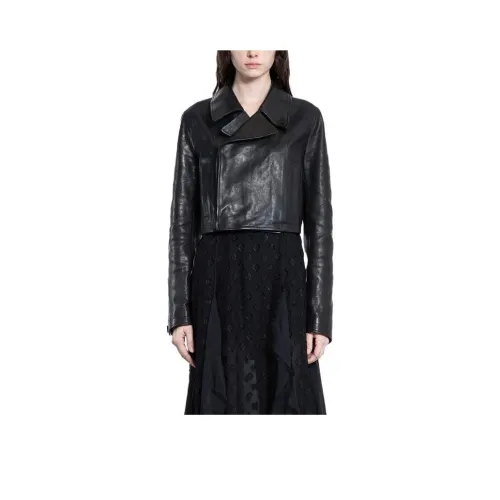 Ann Demeulemeester Кожа Куртка Женская