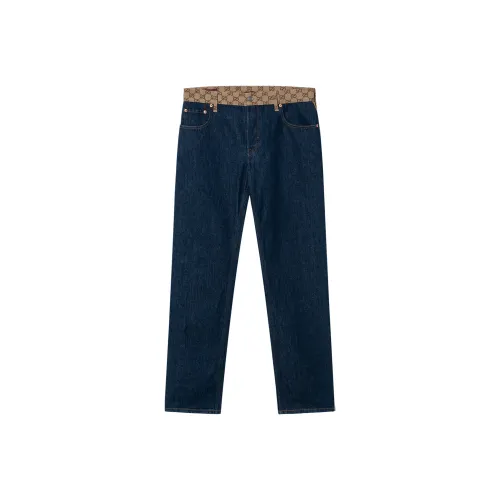 GUCCI Blue Men's Jeans GUCCI Синий Мужские Джинсы