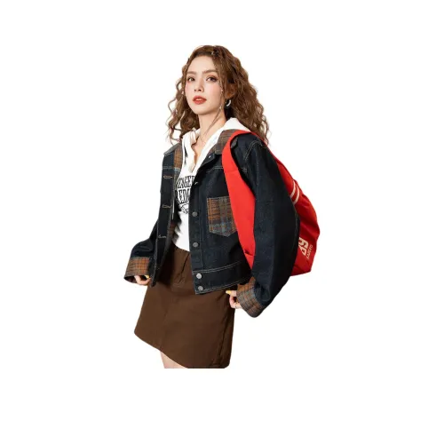 FAWENXIANGZI Джинсовая куртка Женская