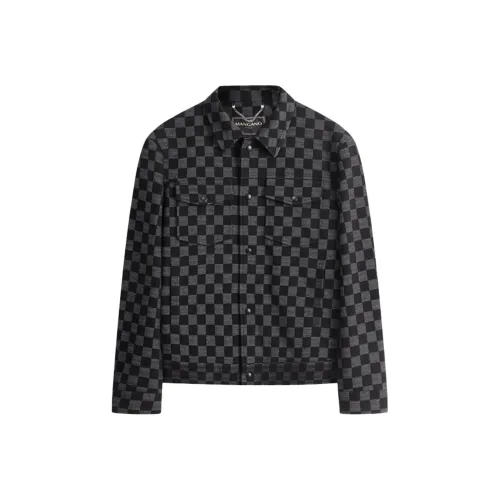 MANGANO Черный Серый Мужские Куртки