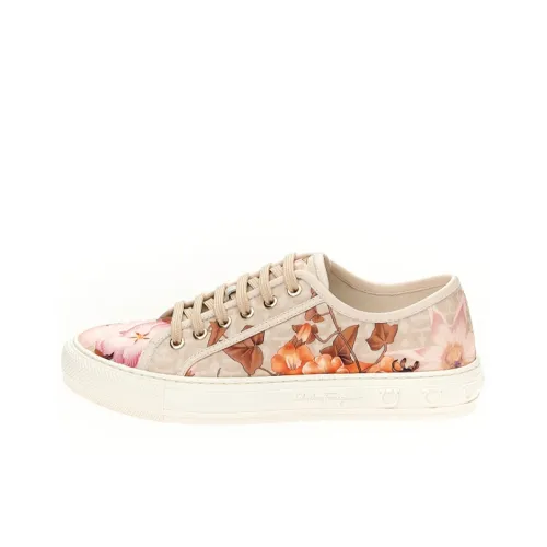 Ferragamo Низкие кроссовки для скейтбординга женские многоцветные