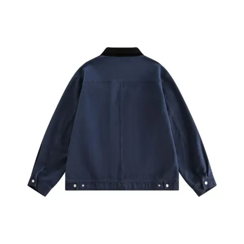 TONYBEAR Cropped Turn-Up Collar Jackets Men's