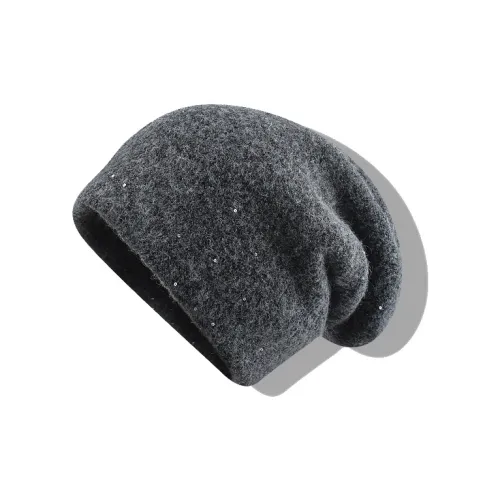 YOUWEI Смесовая шерсть Повседневная Модная Шапка-бини Интернет Знаменитый Свободный крой Шапка-бини Унисекс