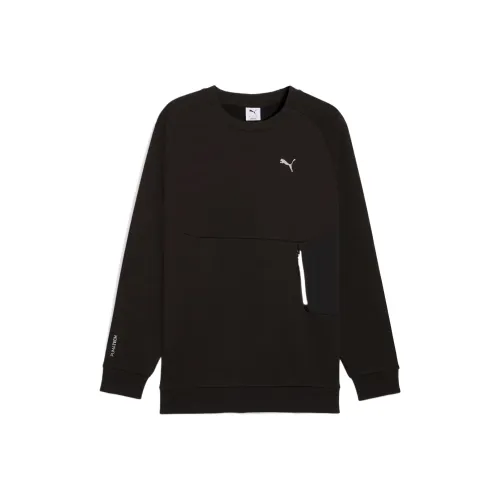 PUMA PUMATECH Свитшот Мужской Черный