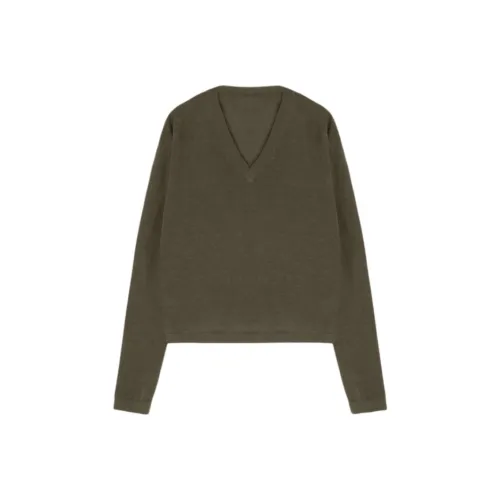 ROMI STUDIO Армейский зеленый Женский Трикотаж