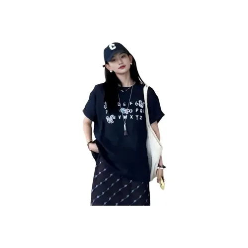 Amyway Темно-синие женские футболки T