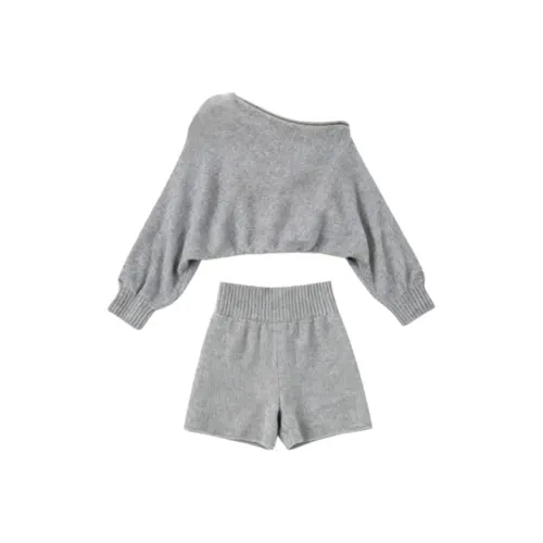 EMDPN Шорты Комплект из двух предметов Женские