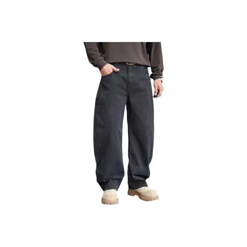 ZHANDASHUAI Мужские черные джинсы