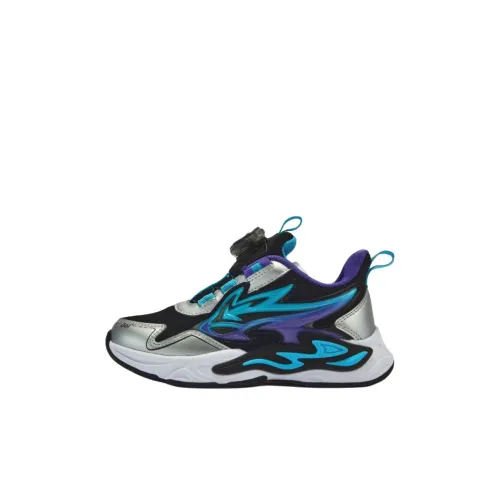 361°KIDS Противоскользящие Устойчивые к износу Дышащие Низкие Беговые Кроссовки Углерод Черный Серебряный Озёрный Синий Детские