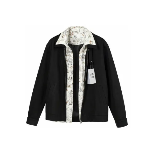 WEINIU Черный Унисекс Куртки