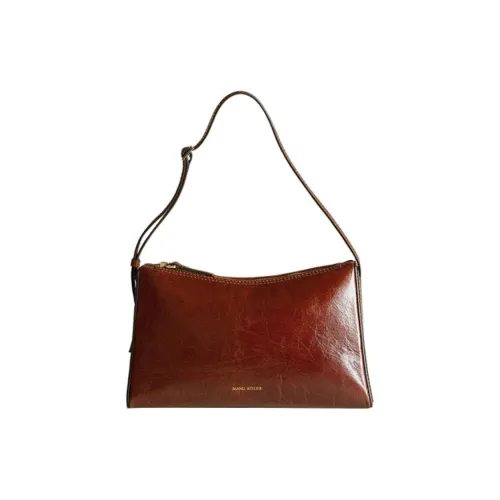 Manu Atelier Кожа Сумка Сумка через плечо Сумка через плечо Женская Темно-Коричневая