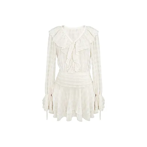 GRAYISMOON Длинное платье с длинными рукавами женское