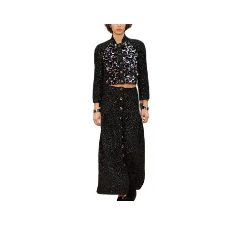 CHANEL 25K Повседневная Длинная Юбка Женская