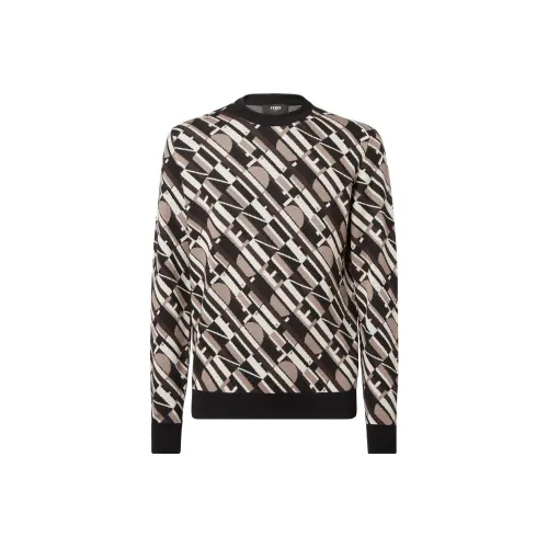 FENDI Многоцветные Мужские Свитера