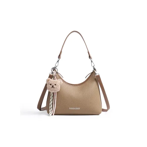 Old Man's Head Сумка через плечо из синтетической кожи стандартная женская кофейного хаки цвета