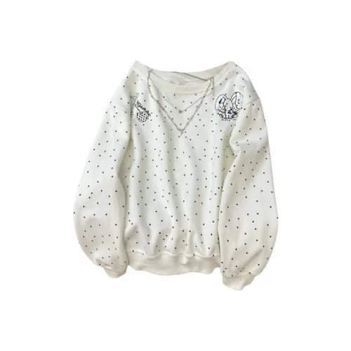 UYH Белый Женский Свитшот