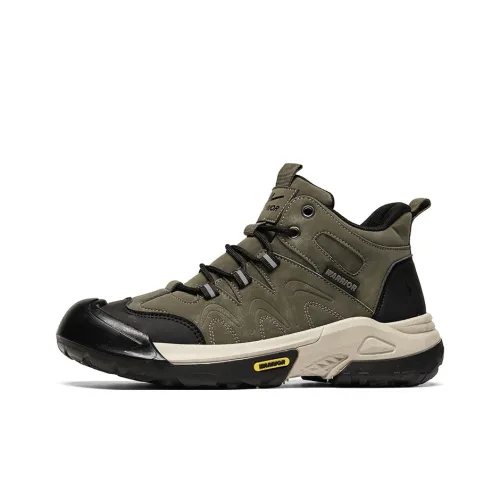Warrior Обувь для альпинизма износостойкая и противоскользящая высокий топ мужская армейский зеленый черный